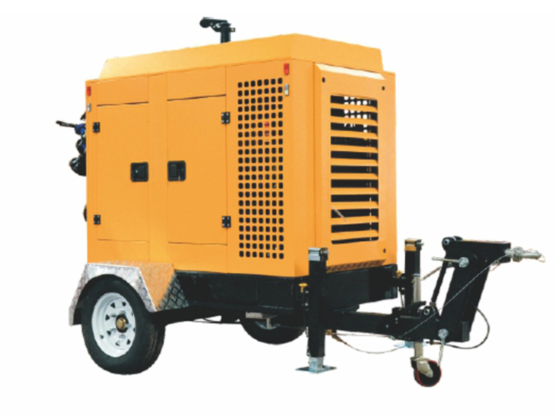 静音式两轮移动泵车(牵引防撞)